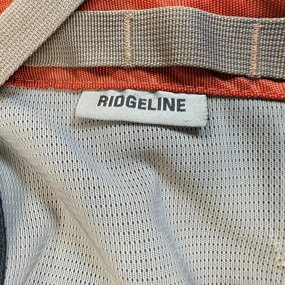 REI Ridgeline Internal Frame Hiking Backpack Camping Trekking Orange Green